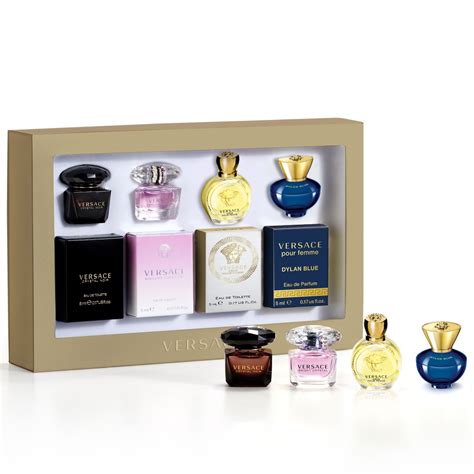 versace for women set|Versace women's miniatures.